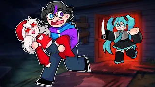 TENGO UNA NOVIA QUE QUIERE MATARME | Escapa de Miku Roblox