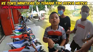 KE TOKO MINITRAIL BERSAMA SAHABAT RESYA MESYA