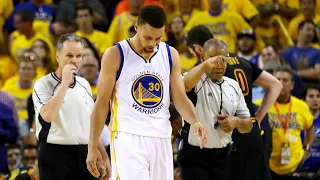 Stephen Curry Clutch Misses In The NBA Finals
