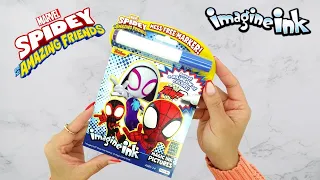 Coloreando Libro Imagine Ink de Spidey and his Amazing Friends