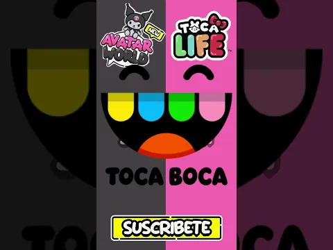 DIFERENCIAS ENTRE AVATAR WORLD Y TOCA LIFE WORLD | KUROMI | SOY JESSI #avatarworld #kuromi
