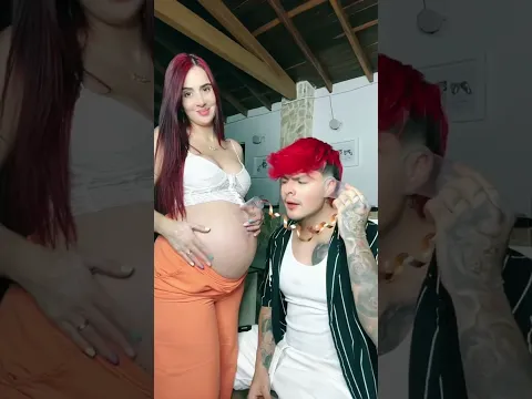 La bebé ya quiere nacer😱🥹
