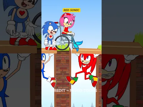 red sonic got punished 😡😂 #shrots