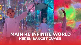 Jalan jalan ke infinite world asli keren banget guys‼️ #bocil #jalanjalan #vlog #funny