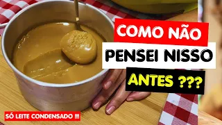 O Jeito Mais Fácil de Fazer DOCE DE LEITE
