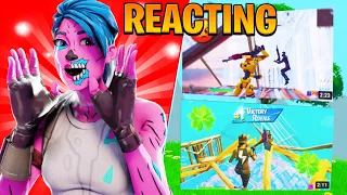 REACTING To My Teams (Clarix Esports) BEST Grinder Fortnite Montages! 🤩 (Super Underrated!)