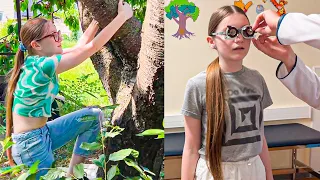La FURAT cireșe 🍒 Fetele AU PLÂNS când au aflat REZULTATUL 👓 La OFTALMOLOG