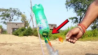 Sprite Bottle Become Rocket - बोतल बना रॉकेट Experiments Like Mr. Indian Hacker