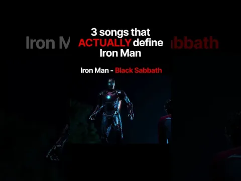 Tell me these SONGS don’t fit Iron Man PERFECTLY 🚀🎸 #marvel #ironman #music #shorts