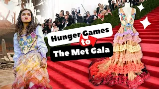 I Made The Hunger Games RAINBOW DRESS... As a Met Gala Gown!