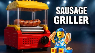 LEGO + Sausages = Genius? I Built a Fully Automated Sausage Machine... Out of LEGO!