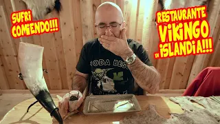 SUFRÍ MUCHO comiendo en un RESTAURANTE VIKINGO en ISLANDIA!!! comí TIBURÓN FERMENTADO!!!