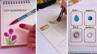 Easy Creative Art Hacks When You’re Bored || Drawing Tutorials for Beginners || painting