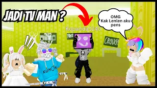 GARA-GARA NENG GOOGLE FANS @LenLen07 @AKUDAV AKU MALAH JADI TV MAN DI BACK ROOM
