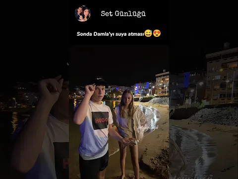 Sonda Damla'yı suya atması😅😍 #damlanidakurtaran#haktanküçükçeşme