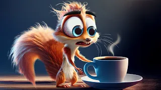 Coffee Gave My Squirrel Super Powers