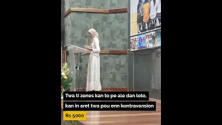 Redesinn nou ti-zil Moris