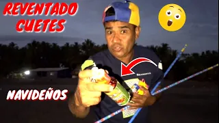 Reventando cuetes extraños por primera ves 😱😱😁