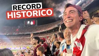 RECORD HISTORICO de HINCHAS en el FUTBOL ARGENTINO! | River vs. Argentinos Jrs.