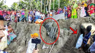 নদী ভাঙ্গনে বেরিয়ে এলো কবরের অক্ষত লাশ! কুড়িগ্রামে দাফনের ৪ মাস পর নারীর অক্ষত লাশ উদ্ধার!