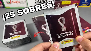 *ABRIMOS 25 SOBRES* DEL NUEVO ÁLBUM DE QATAR 2022