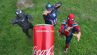 Superheroes VS Coca Cola