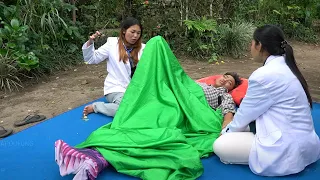 DUYUNG YOGA DI SVN4T SAMA 2 DOKTER CANTIK YOGA KETAKUT4N