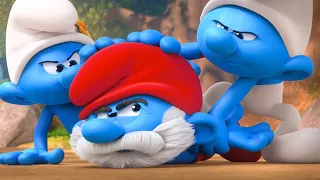 Gargamel troca de corpo com o Papai Smurf • Os Smurfs 3D • Desenhos animados para crianças