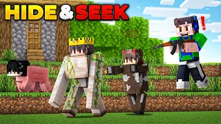 HIDE And SEEK but You can CHANGE into Any MOB..!