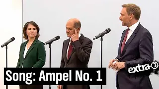 Song für die Ampel: "Cannabis woll'n sie alle drei" | extra 3 | NDR