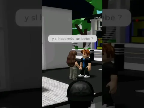Quieren hacer un bebé!!😱 #roblox #brookhaven #robloxedit #brookhavenrp