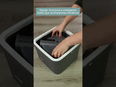 Mop Rotatório Quadrado Smart Clean da Mood