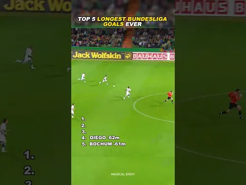 Top 5 Longest Bundesliga Goals Ever