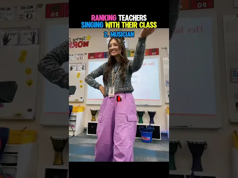 Ranking Teachers Singing With Their Class