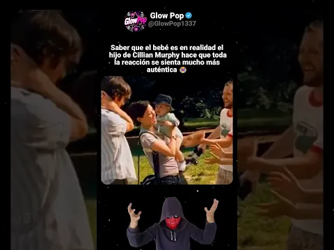 El hecho de que ese bebé sea realmente el hijo de Cillian Murphy lo hace aún más increíble 😭