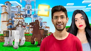 GILMAR E JUNINHO CONHECERAM O REINO NO MINECRAFT - EPISÓDIO 32