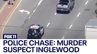 LA police chase: Suspect hits vehicle, jumps into another during wild 2-hour pursuit