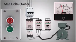 Star Delta Starter Explained - Working Principle