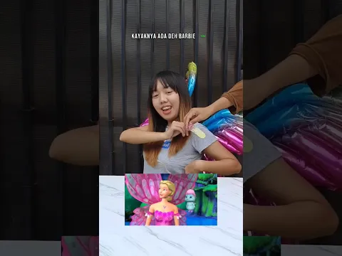 seharian jadi barbie #viral #youtubeshorts #toys #unboxing #fyp #barbie