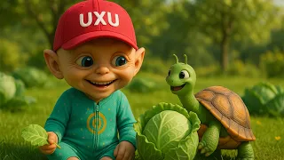 UxU | Cabbage Leaf | A Fun Kids Song with Simple Rhymes