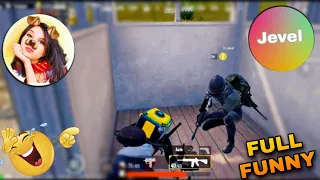 PLAYING WITH JEVEL || FUNNY BGMI COMMENTRY || OP CHIKU🤣😂