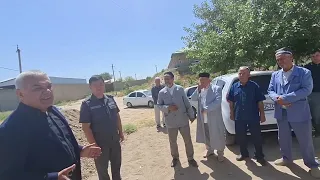 Koson tumani hokimi nuroniylar bilan suhbatlashdi