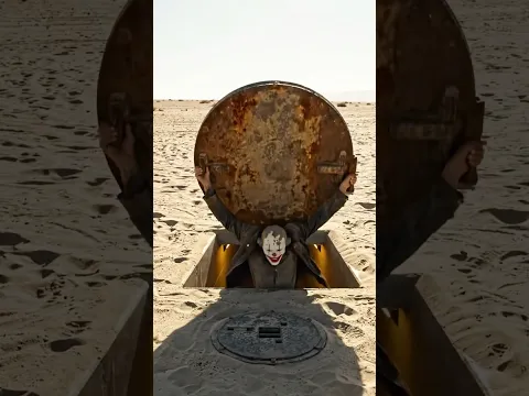 Bunker Found Clown Mask Mystery