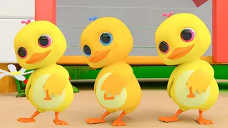 Chú Vịt Con Lông Vàng - Chú Vịt Nâu - Nhạc Thiếu Nhi - Hoạt Hình Vui Nhộn - Một Con Vịt