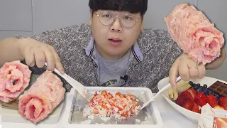 철판 아이스크림 직접 만들어서 먹방! Mukbang