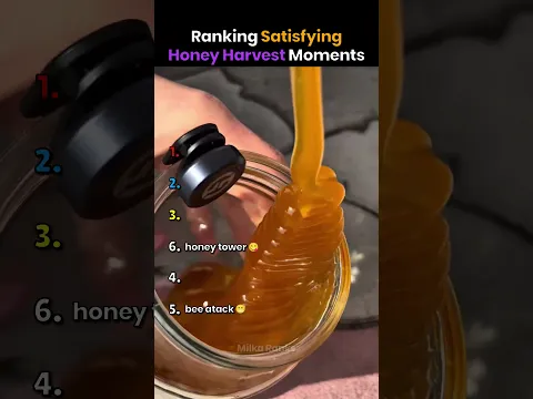 Ranking Satisfying Honey Harvest Moments