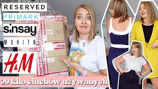 OTWIERAM I MIERZĘ OGROMNY KARTON Z ODZIEŻĄ UŻYWANĄ💰 20 KILO CIUCHÓW - CZY ZNALAZŁAM COŚ FAJNEGO?!
