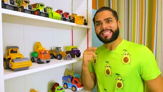 Сano quebrado! Vídeo infantil com os Carros