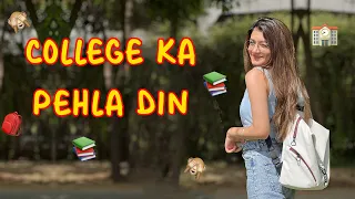 FIRST DAY OF COLLEGE AS A NORMAL TEENAGER || OFFLINE CLASSES || AMULYA RATTAN