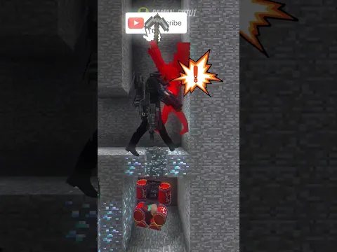 Heroics saves from titan cameraman 💔 #minecraftshorts #minecraftmemes #minecraft